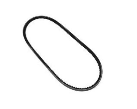 Black belt on a white background