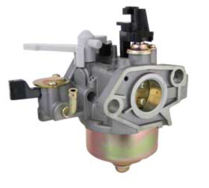 Carburetor on a white background