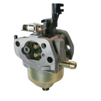 Carburetor on a white background