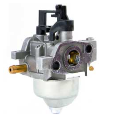 Carburetor on a white background