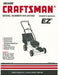 944.367302 Manual for Craftsman EZ3 lawn Mower with Craftsman Engine